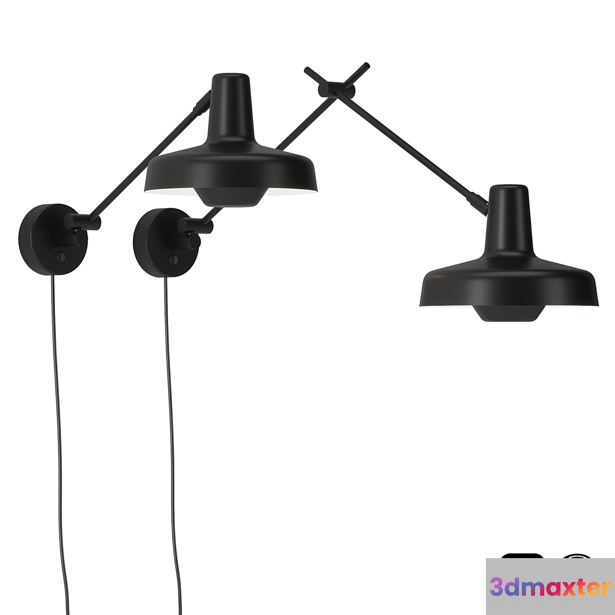 Arigato AR-W Lamps by Grup 3D Max