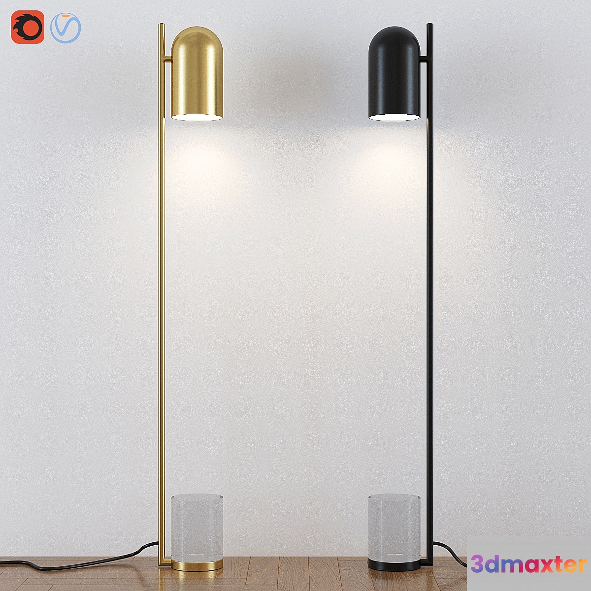 Floor lamp Luceo Floor Lamp by AYTM - No.2