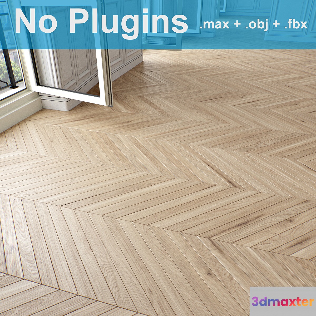 Parquet 1-1 3D Max