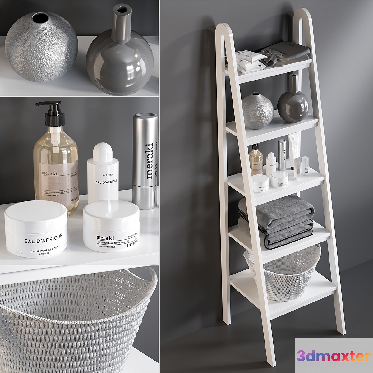 Bathroom Accessories 12 - No.2 3D Max