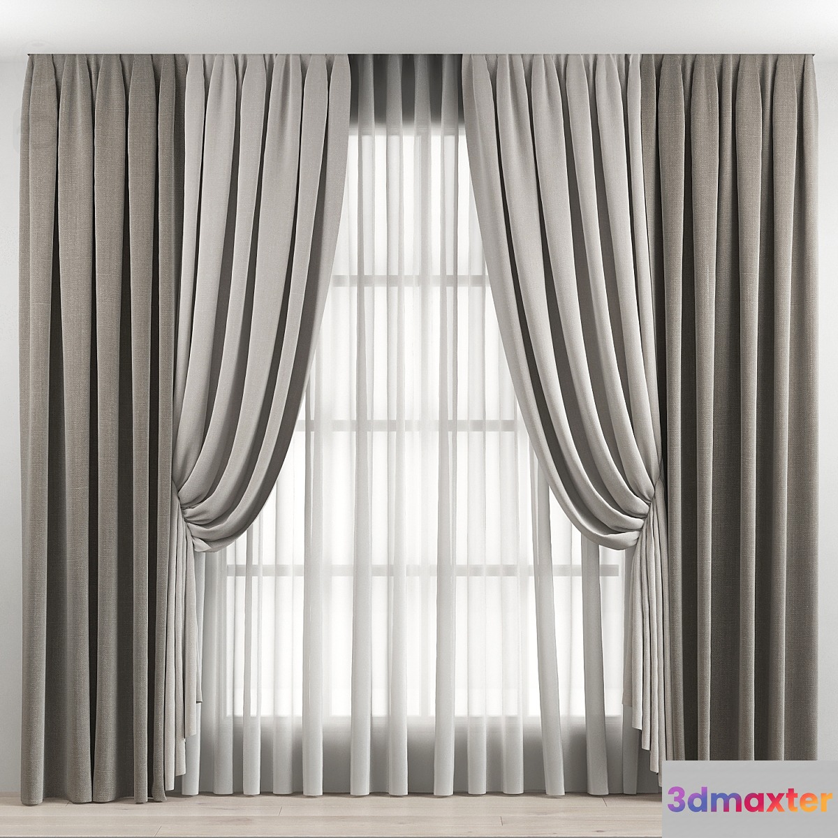 Curtain 3D Max