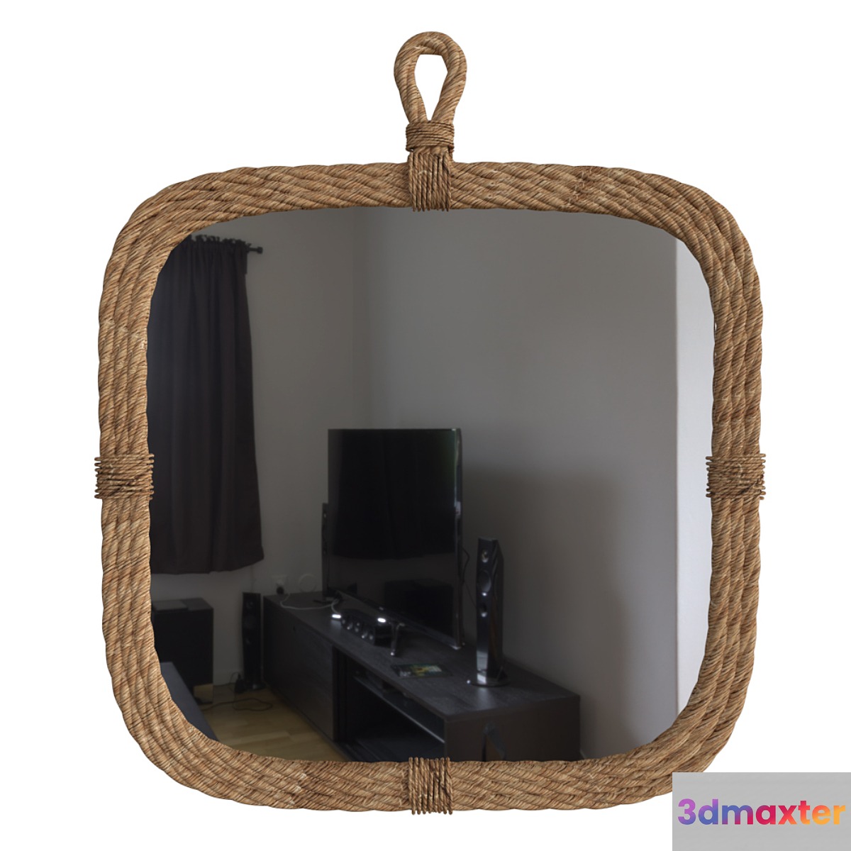 Loop Hanger Accent Mirror 3D Max