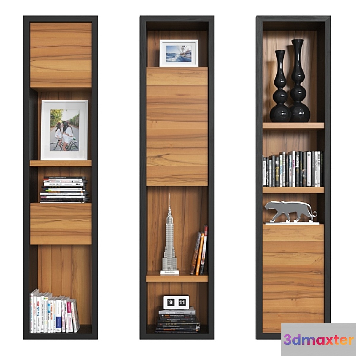 Shelves with decor 6.