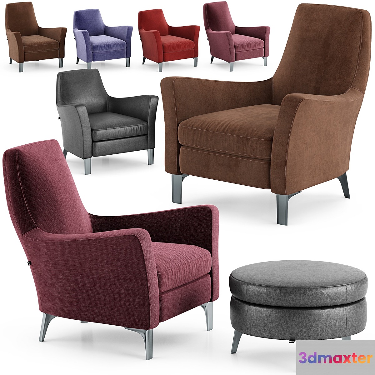 Minotti Denny Armchair