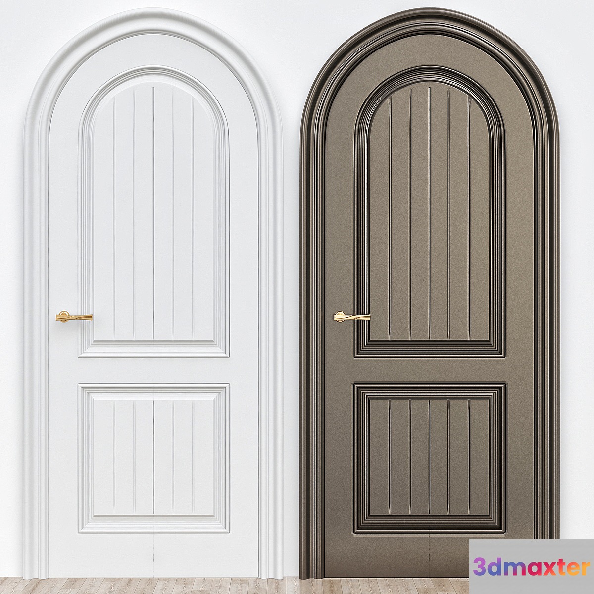 Interior doors No. 018 3D Max
