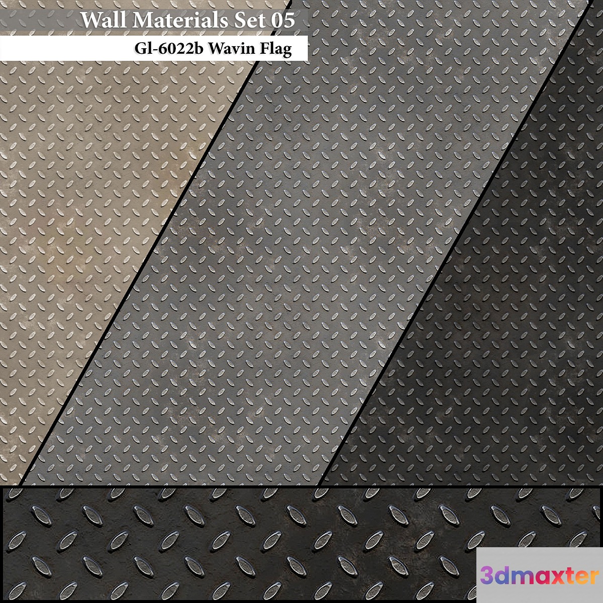 Wall Materials Set 05 3D Max