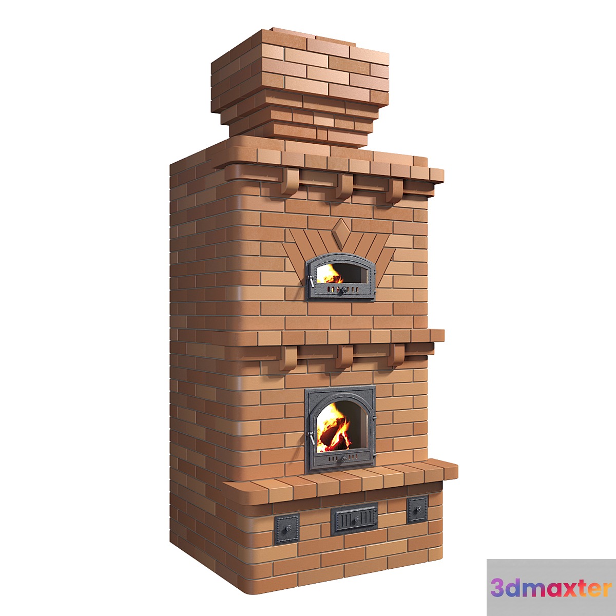 Brick stove