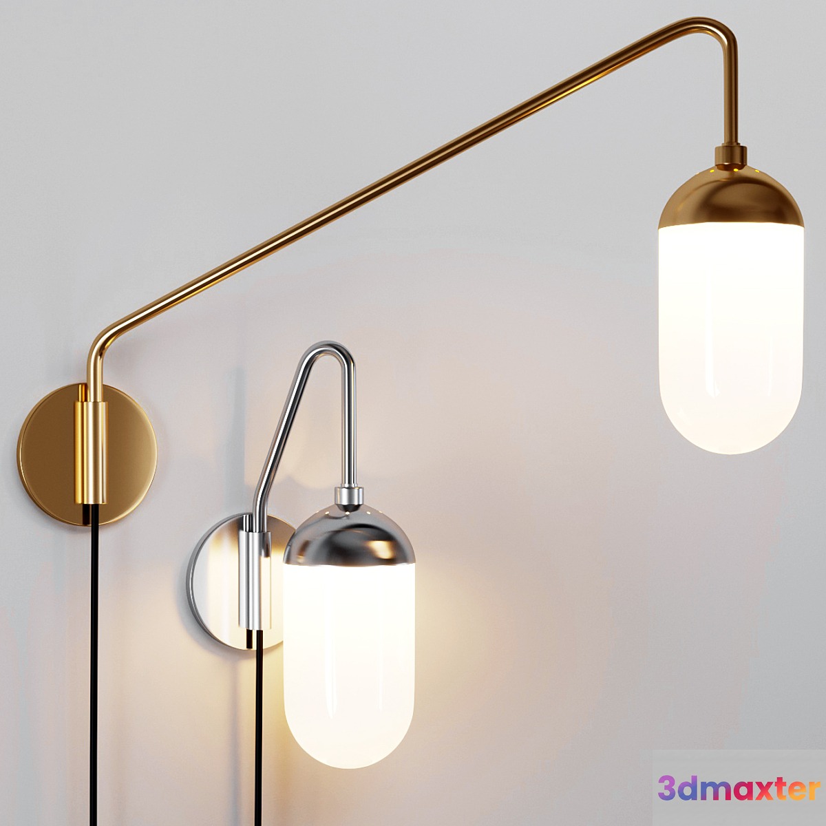 Pelle Sconce by West elm 3D Max