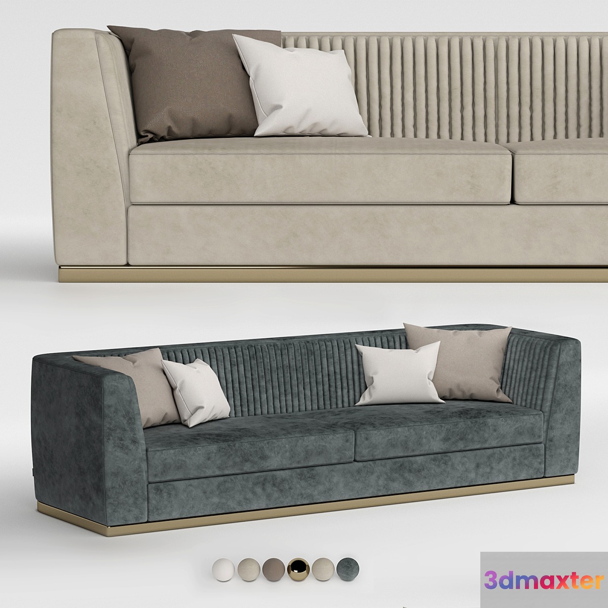 Sofa Laskasas MIUZZA 3D Max