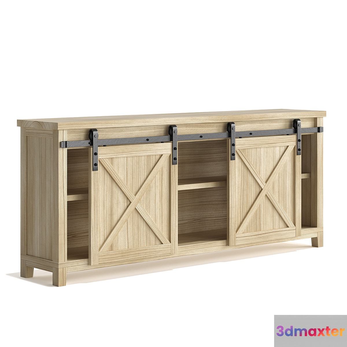 Cabinet-room in the living room Smart Standard Loft Sliding Barn Door with barn doors