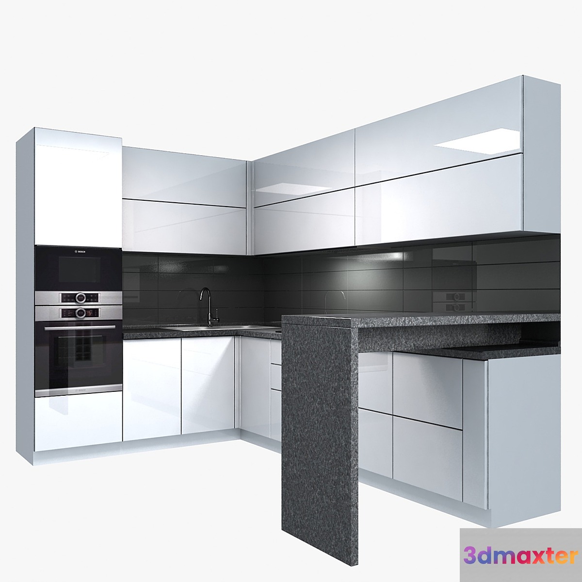 Kitchen 3D Max