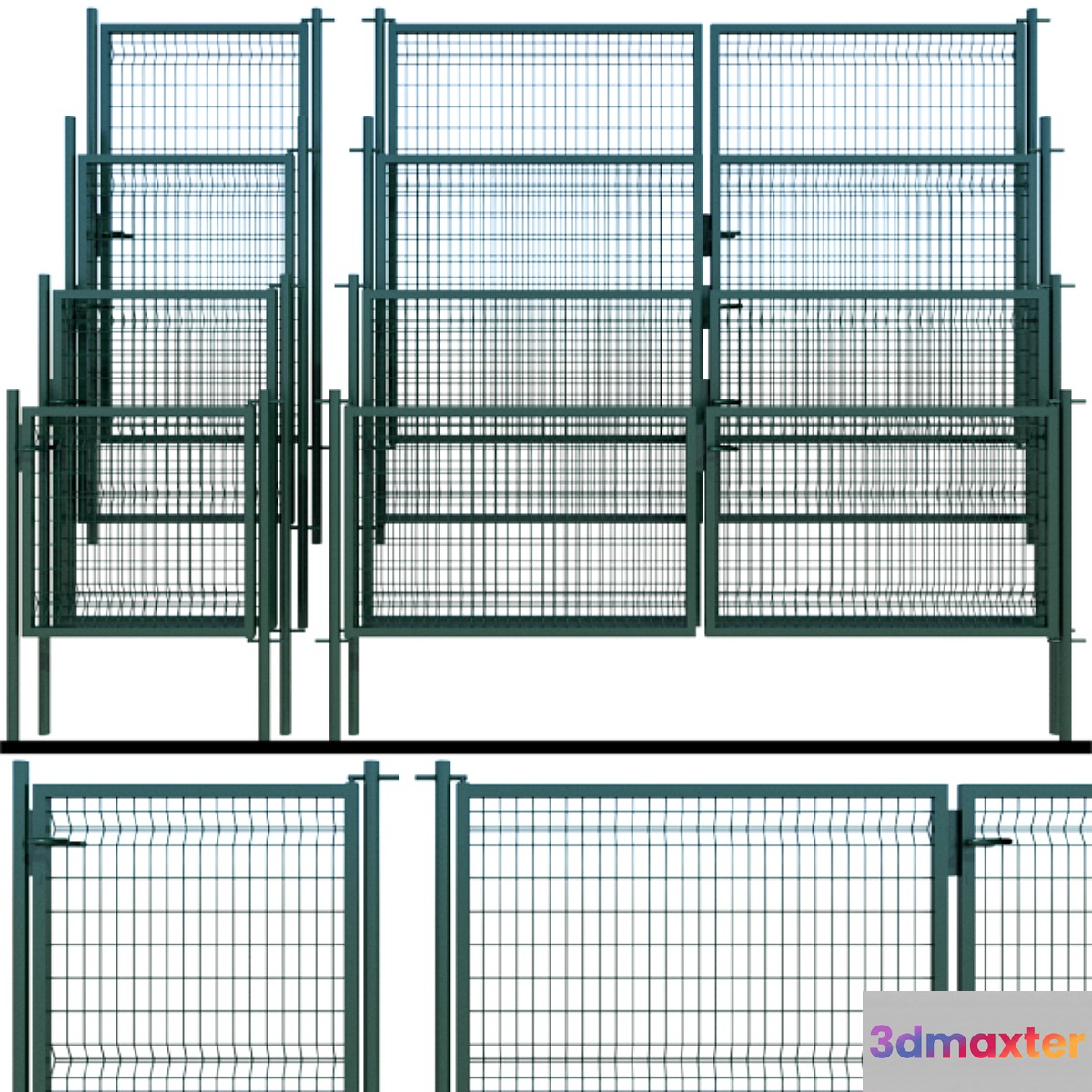 Swing gates wicket