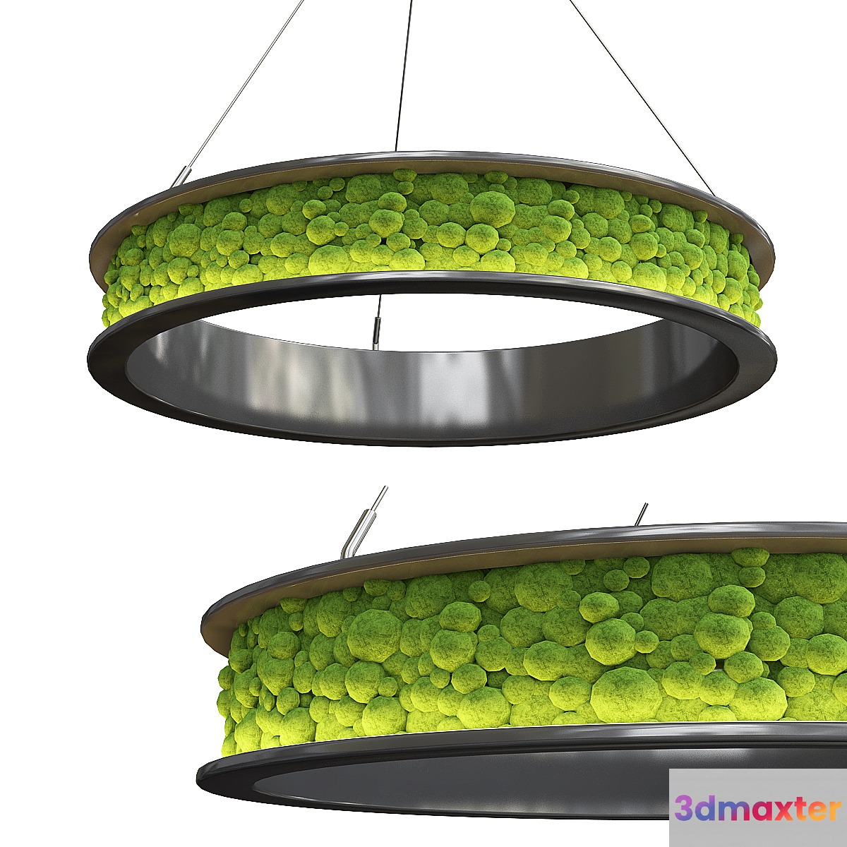 Freund Nova Ring Moss Pendant Light
