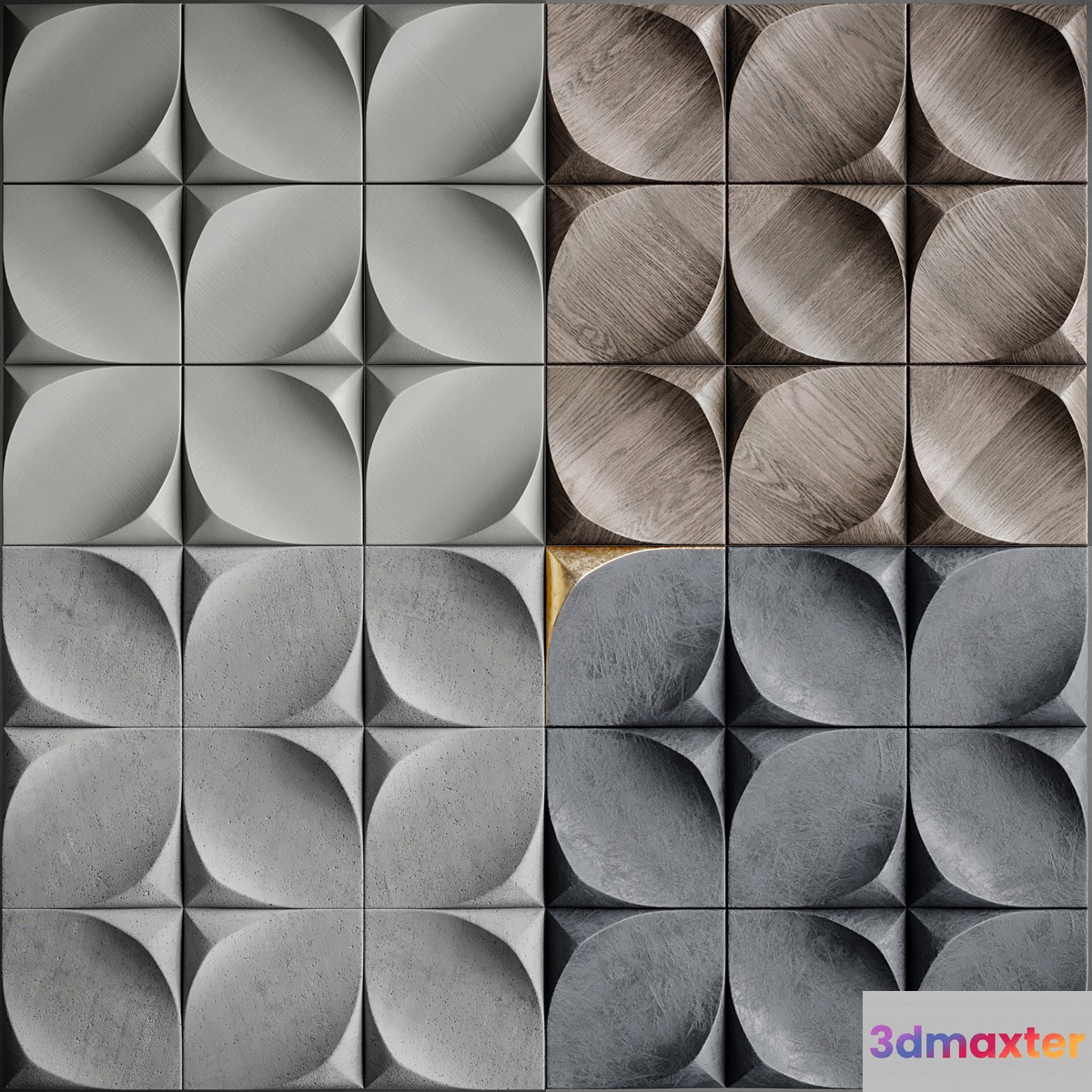 Dune relief 3D Max