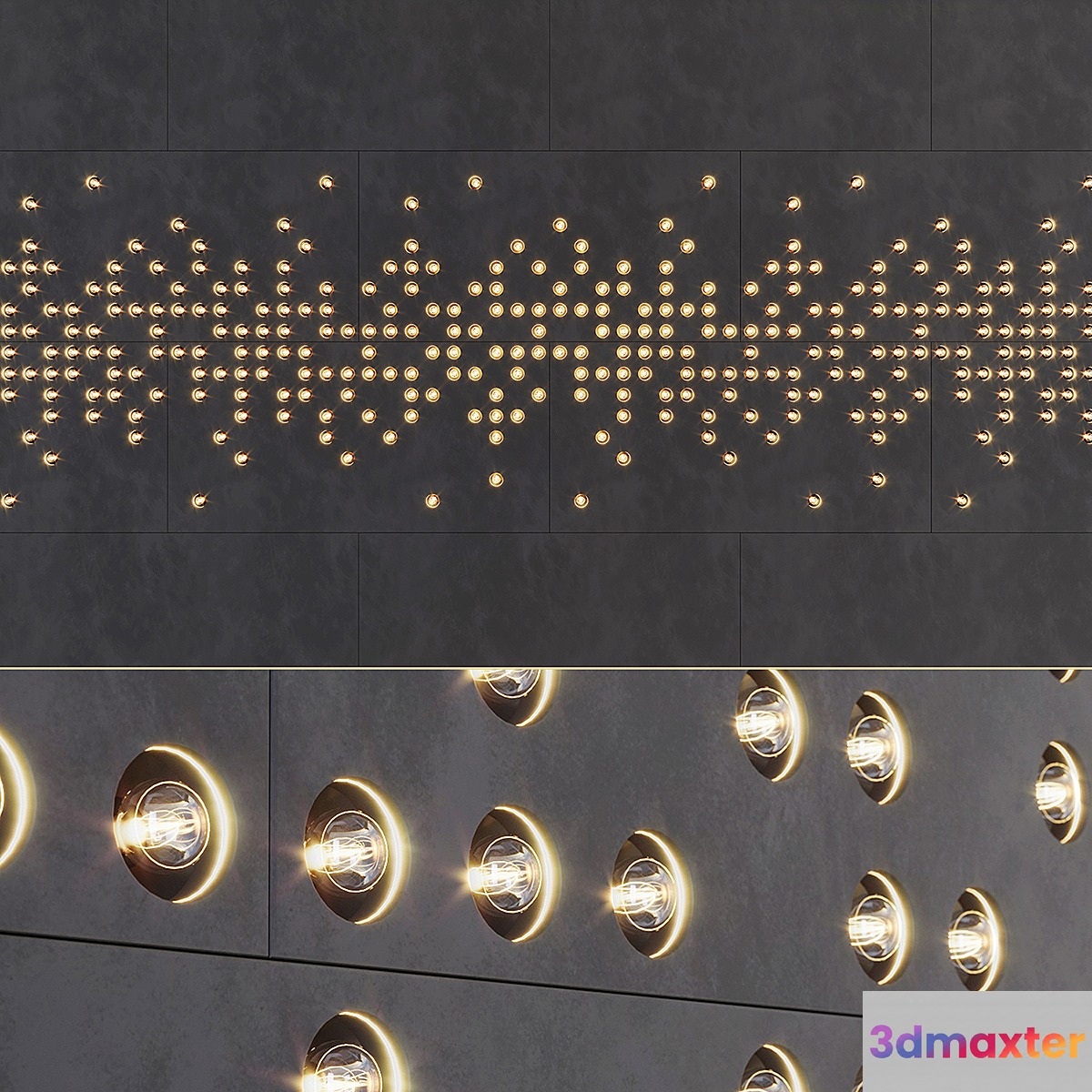 Decorative Panel 8 _ LED Panels 3D Max