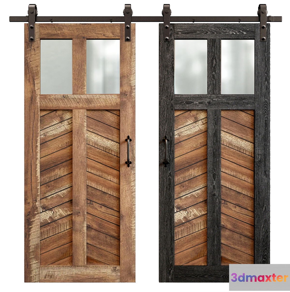 Upper (sliding) doors 2 3D Max