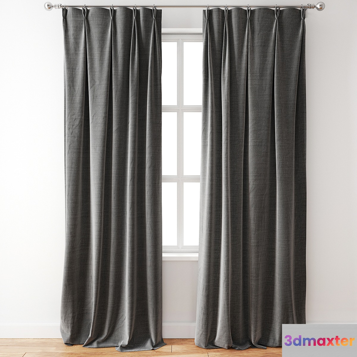 Curtain 116 3D Max