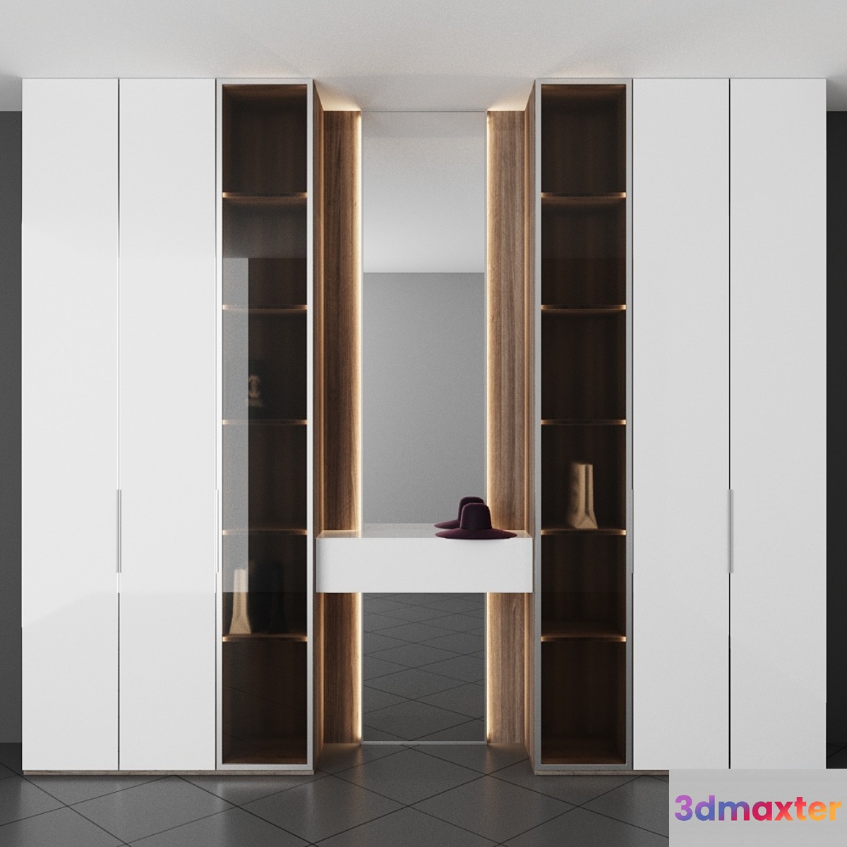 Cabinet in the hallway 2