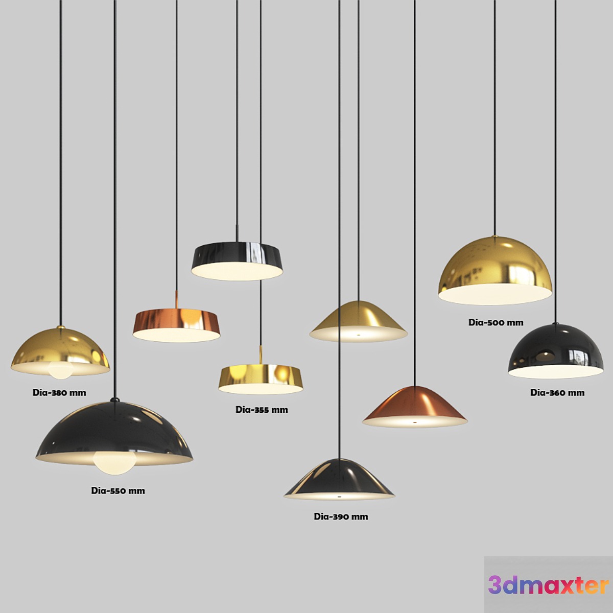 Ceiling Light Collection 1 - 4 Type