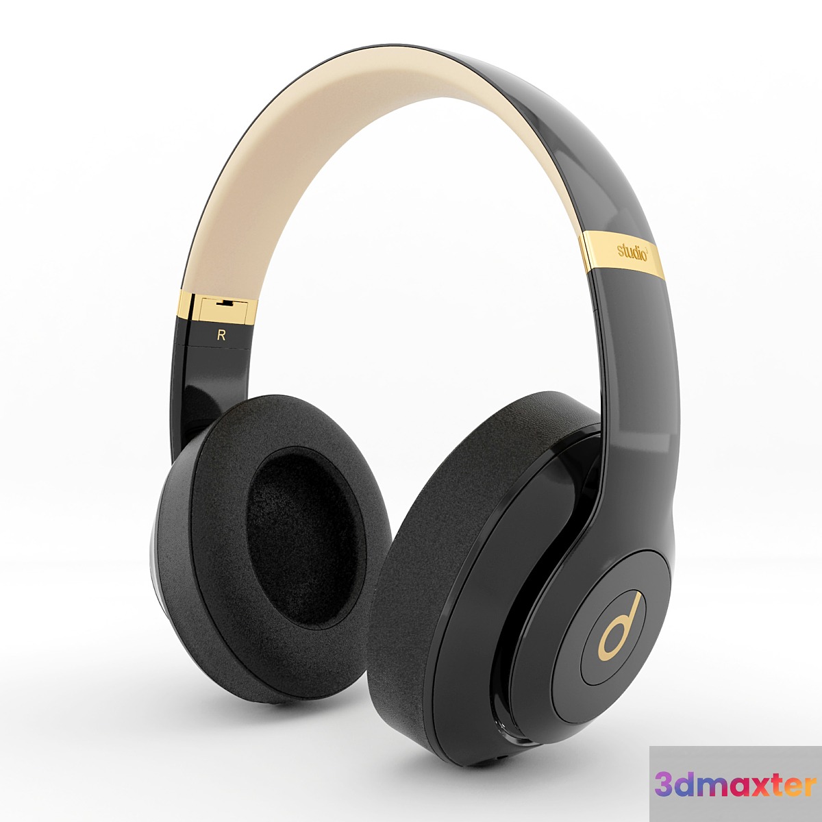 Headpones Beats studio 3D Max
