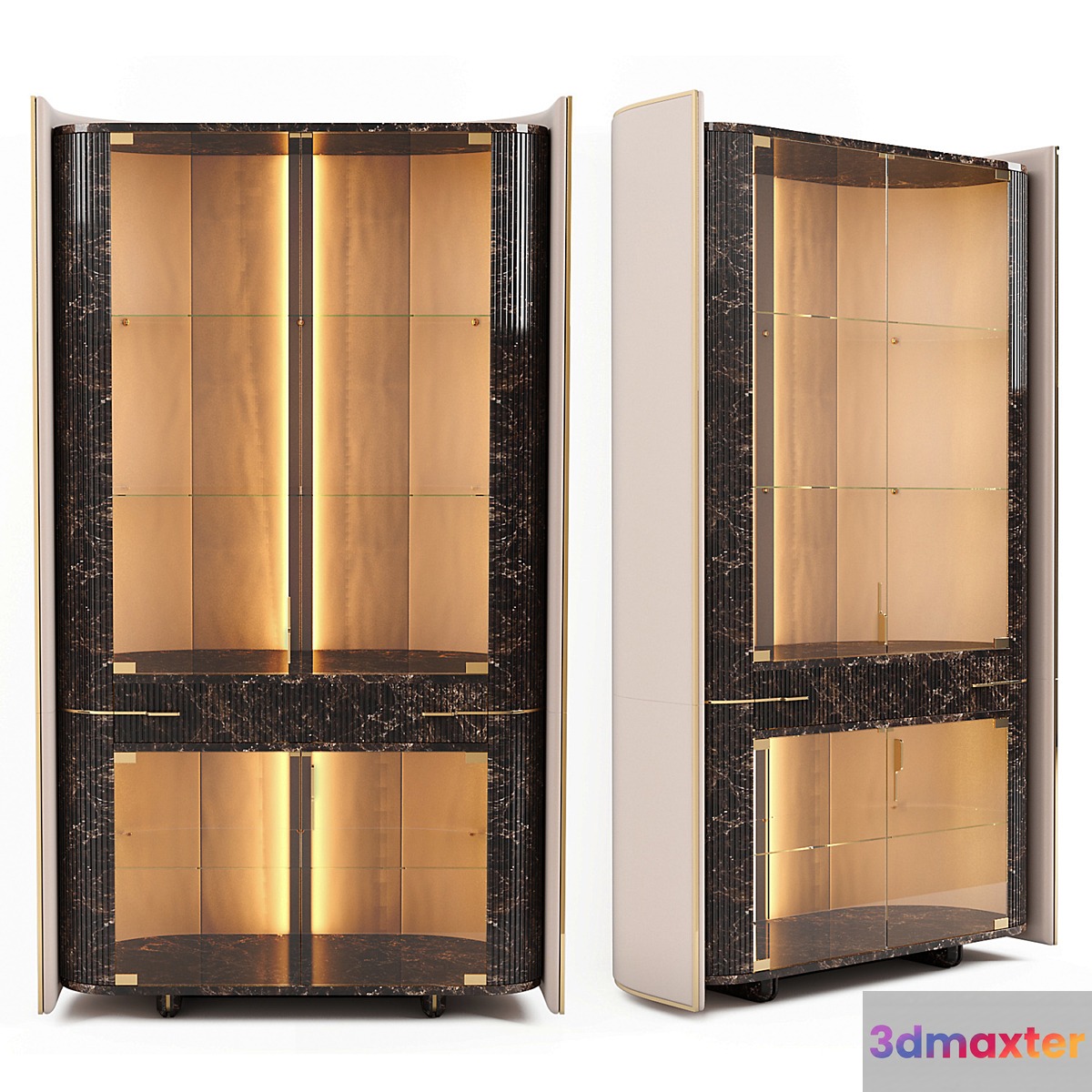 Turri Eclipse Vitrine 3D Max