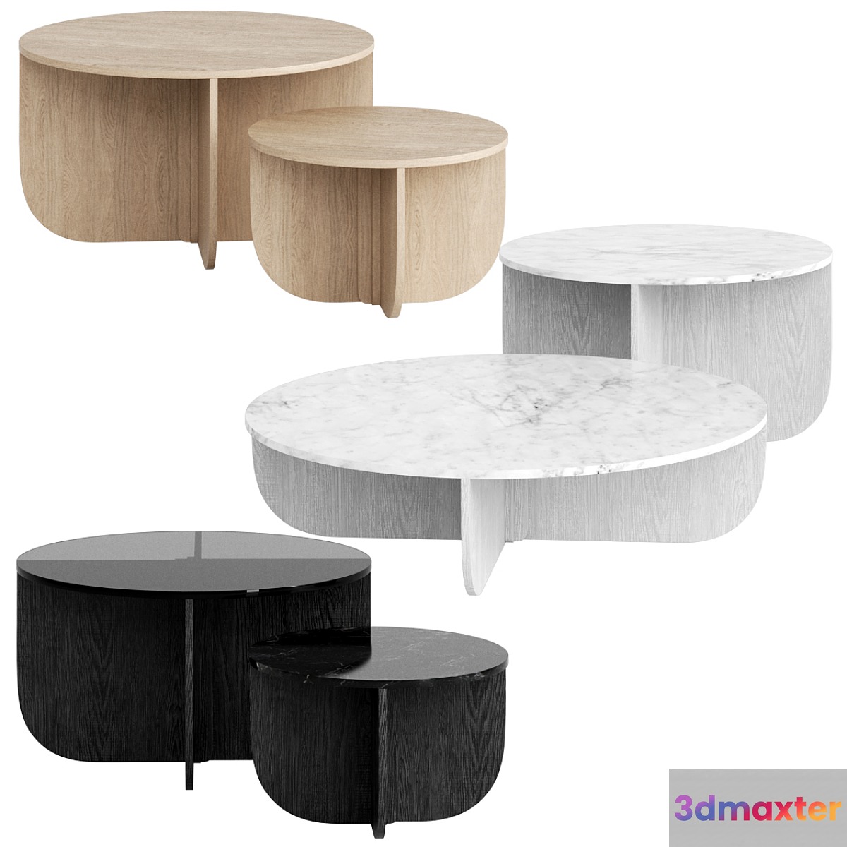 La Cividina Mil coffee table 3D Max