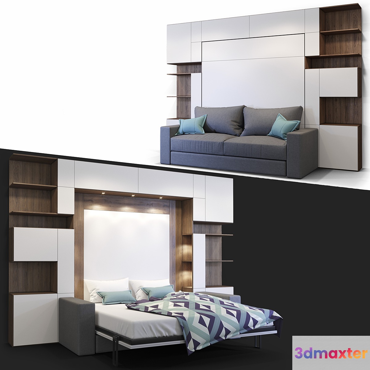 Furniture transformer Olissys DarkSide 3D Max