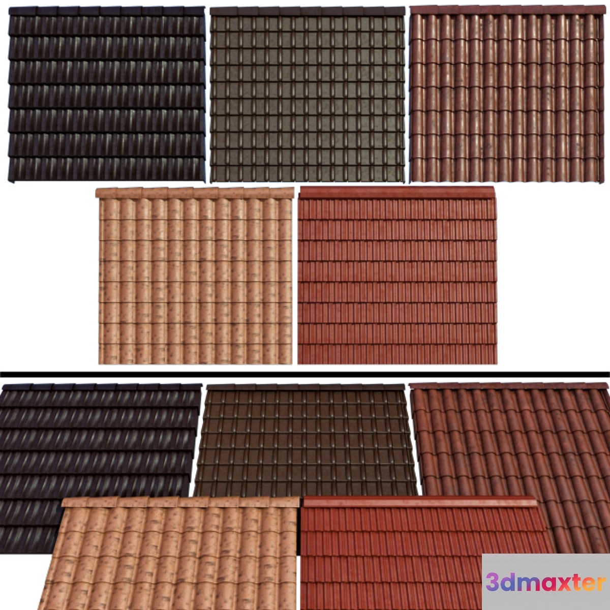 Metal tile and ceramic tile - No.2