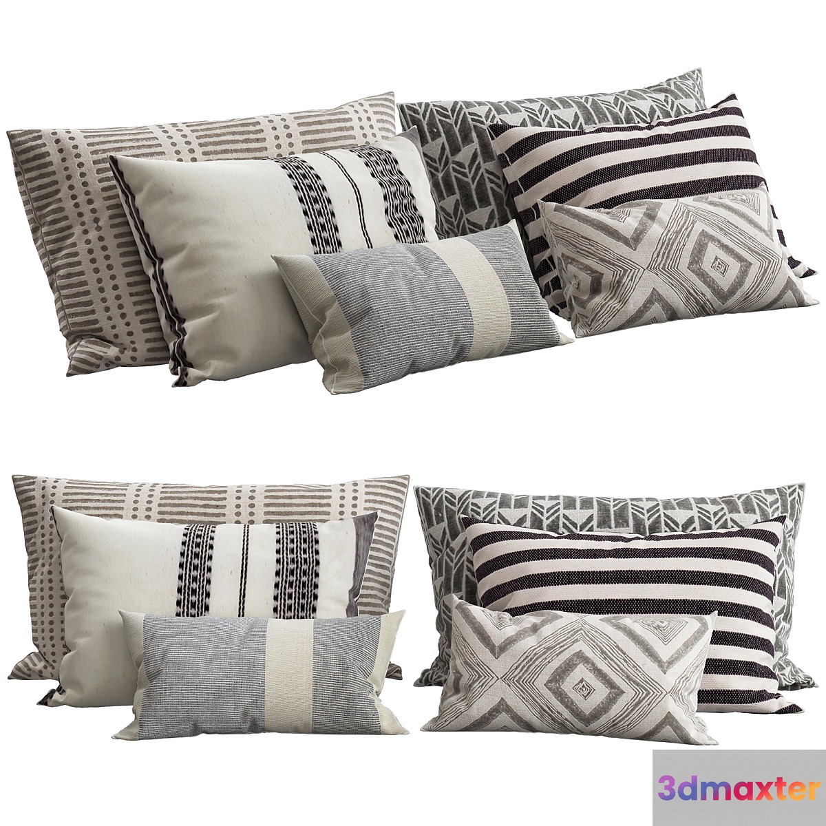 Decorative pillows - No.5 3D Max