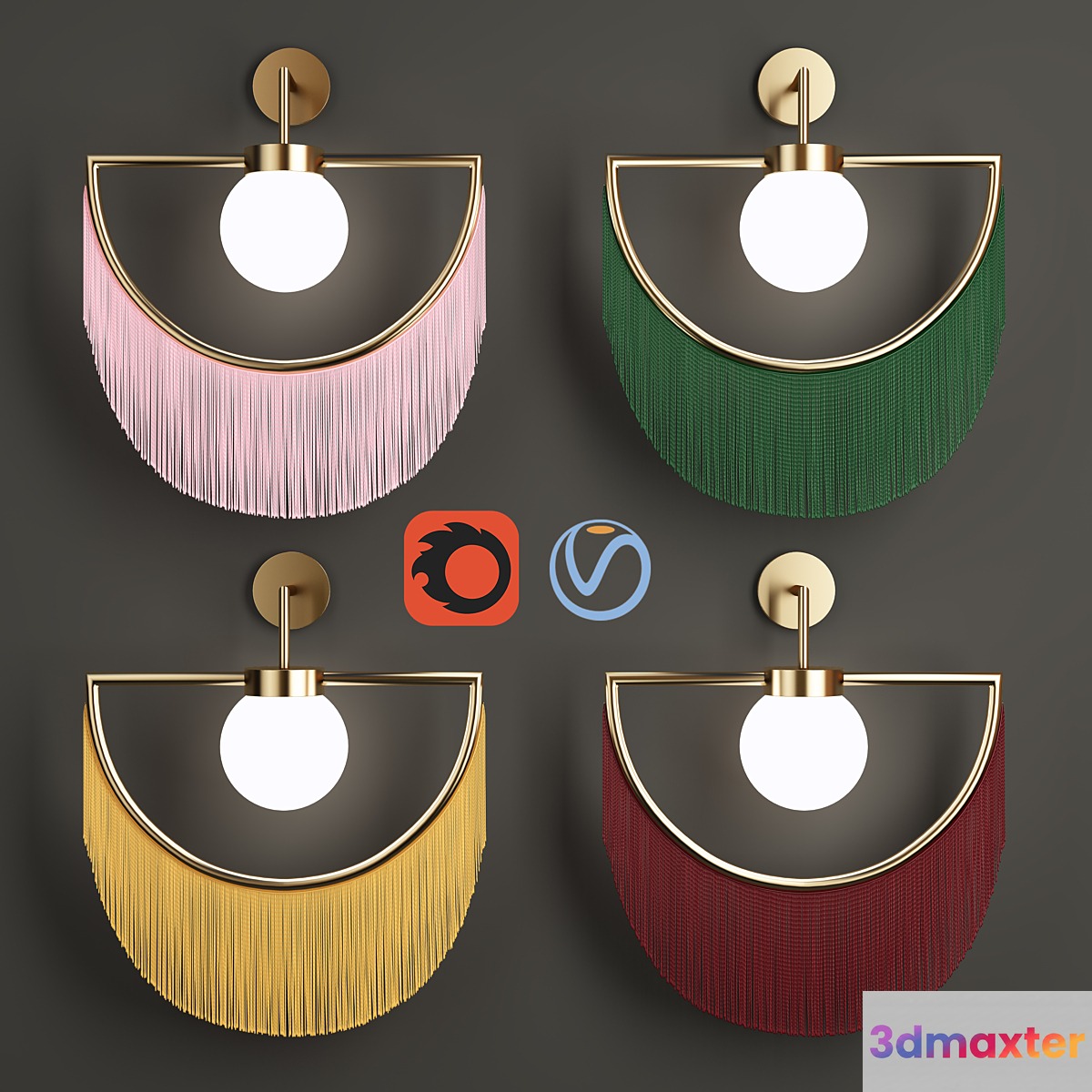 Houtique & Masquespacio Wink Wall Lamp