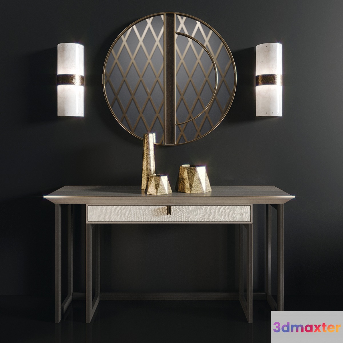 Bali console Estremoz wall light Kobe mirror