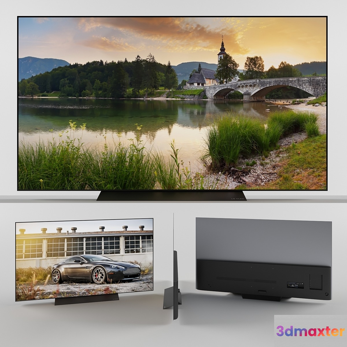Lg Oled Tv B8 3D Max