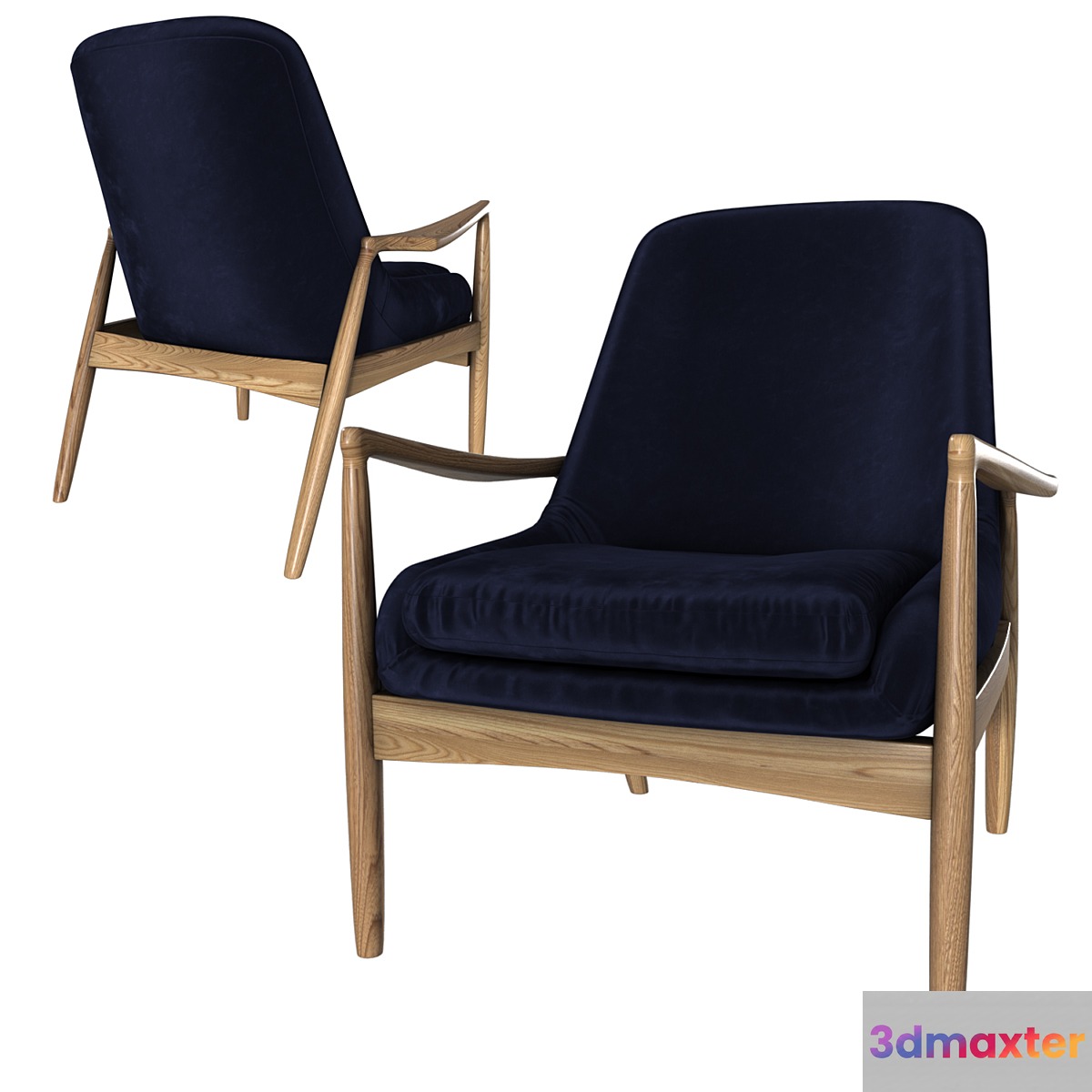 Andrew Martin Srispin chair 3D Max