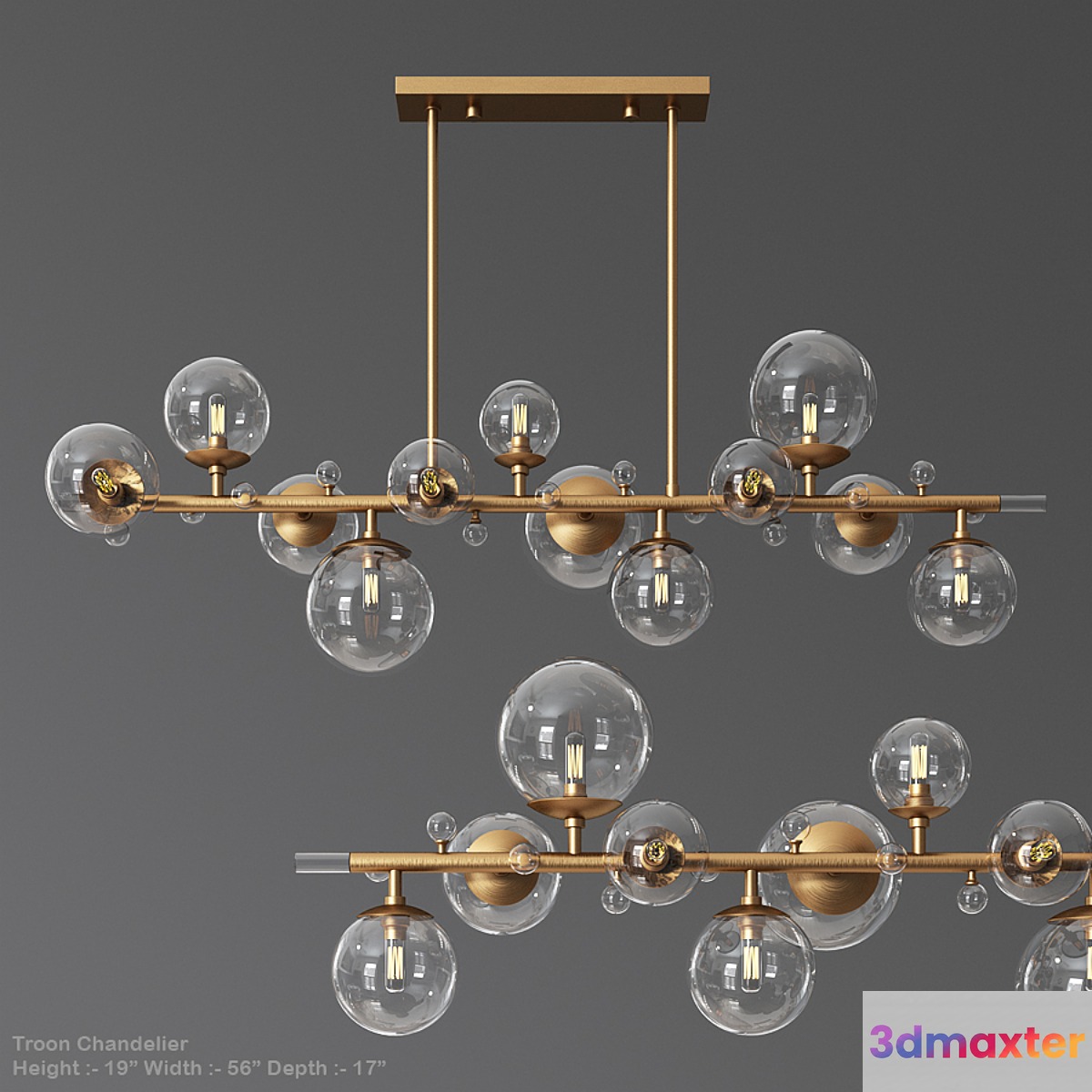 Troon Chandelier - Arteriors