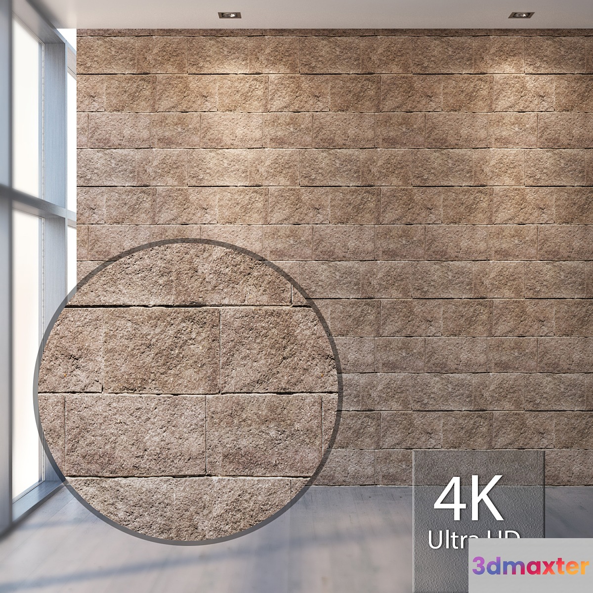 Stone blocks 785 3D Max
