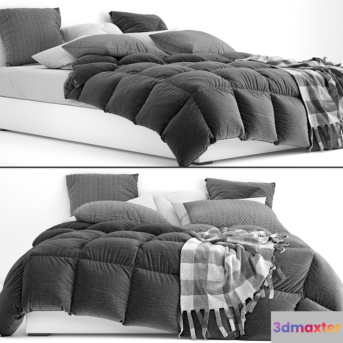 Bedroom set 16 3D Max