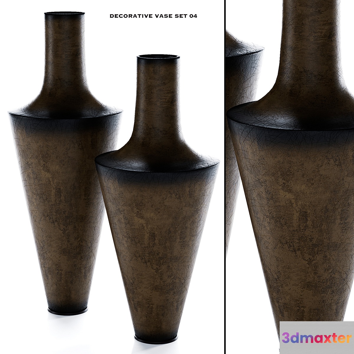 decorative vase set 04 - No.3