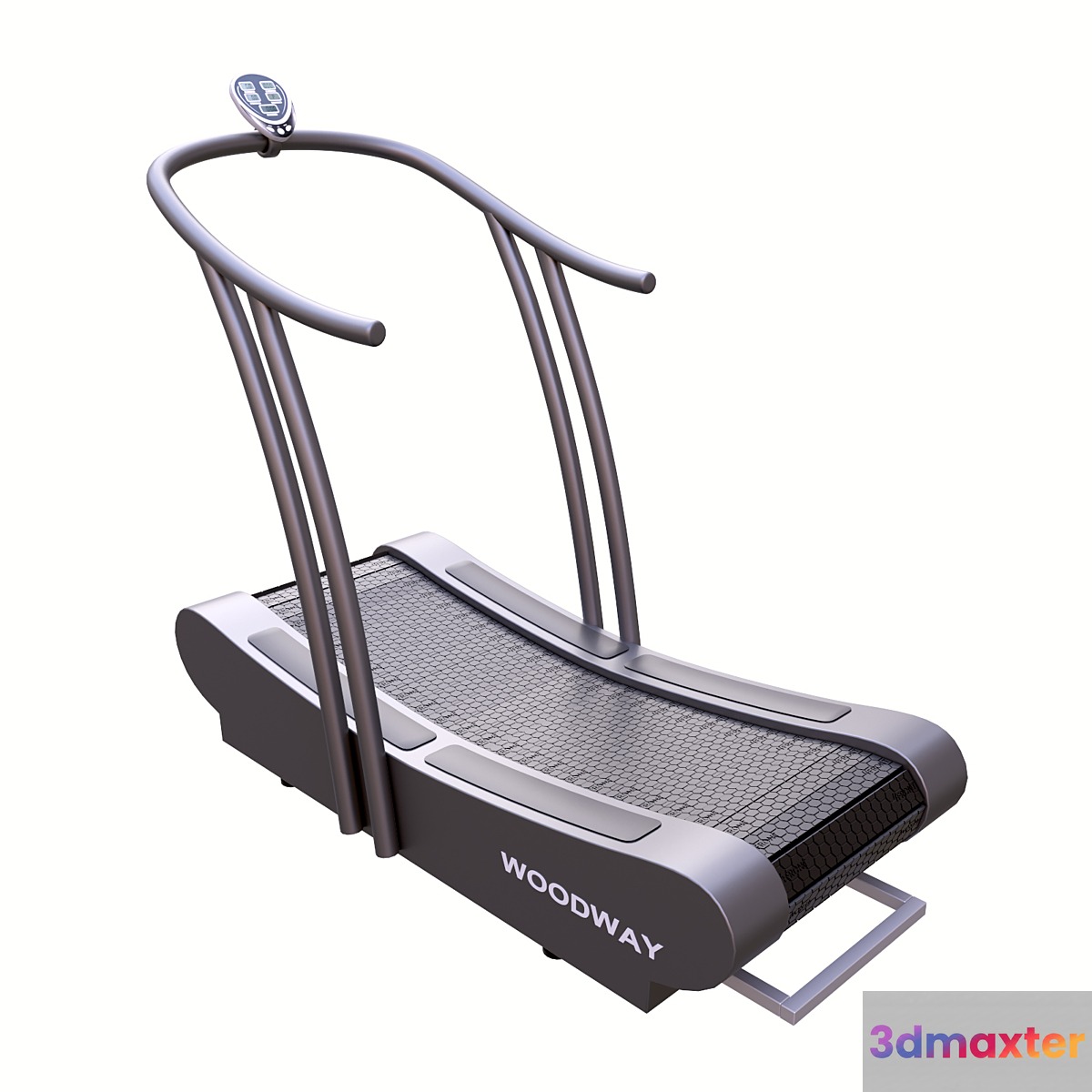 Gym Woodway curve 3D Max
