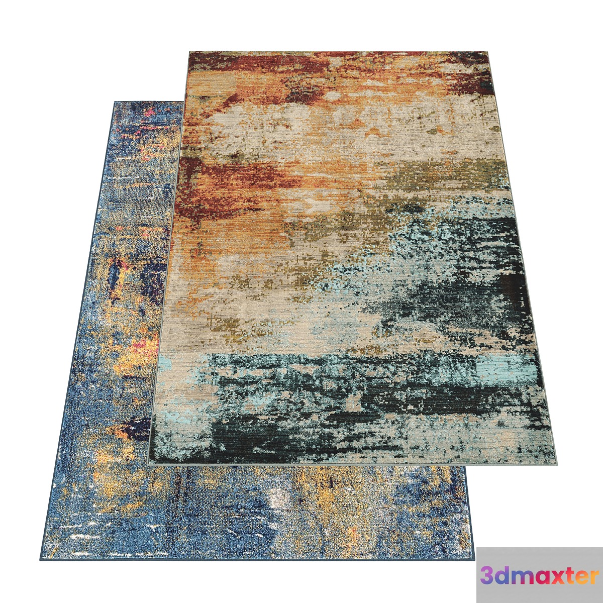 Haugan & Manhattan Abstract Rugs 3D Max