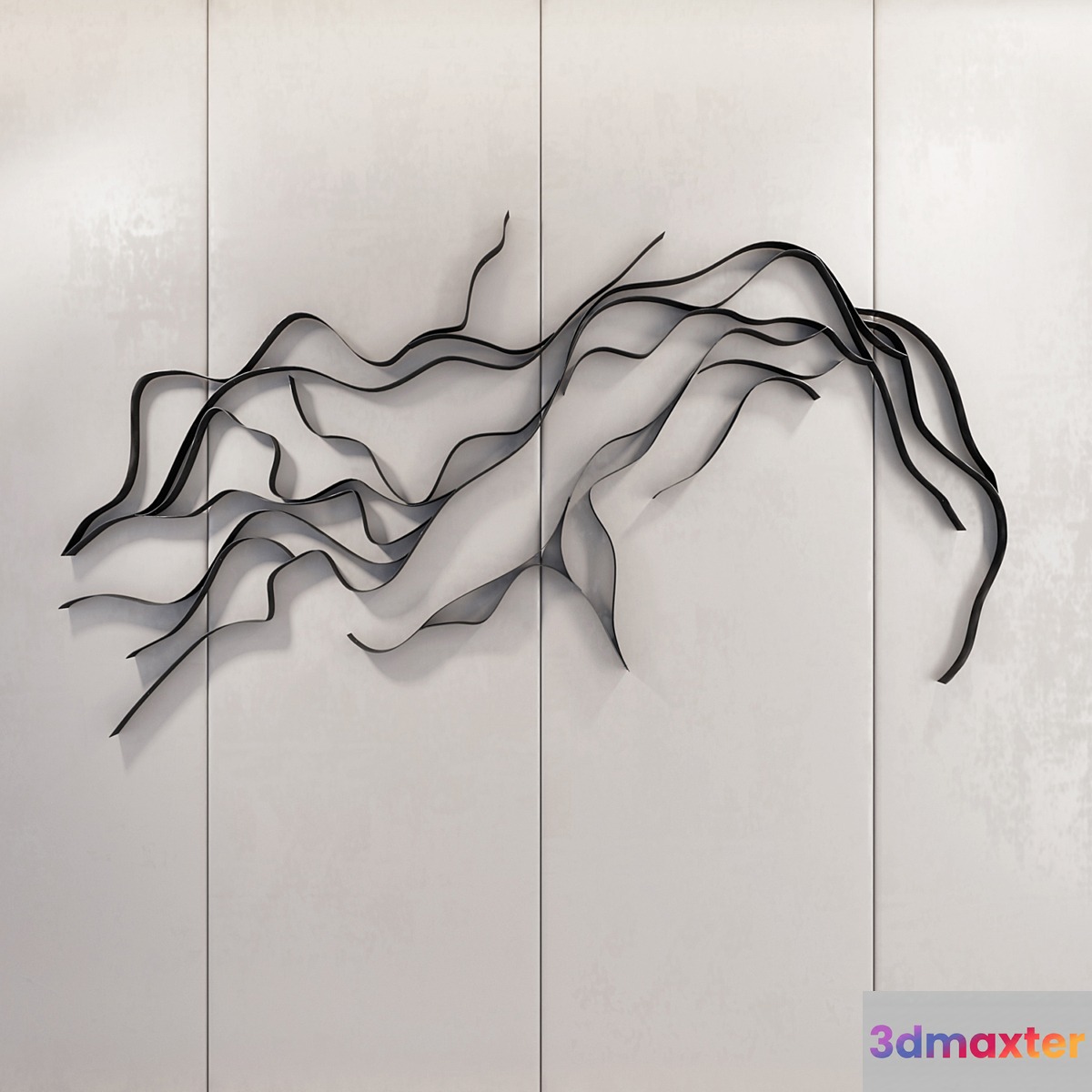 Waves _ Metal wall panel_2