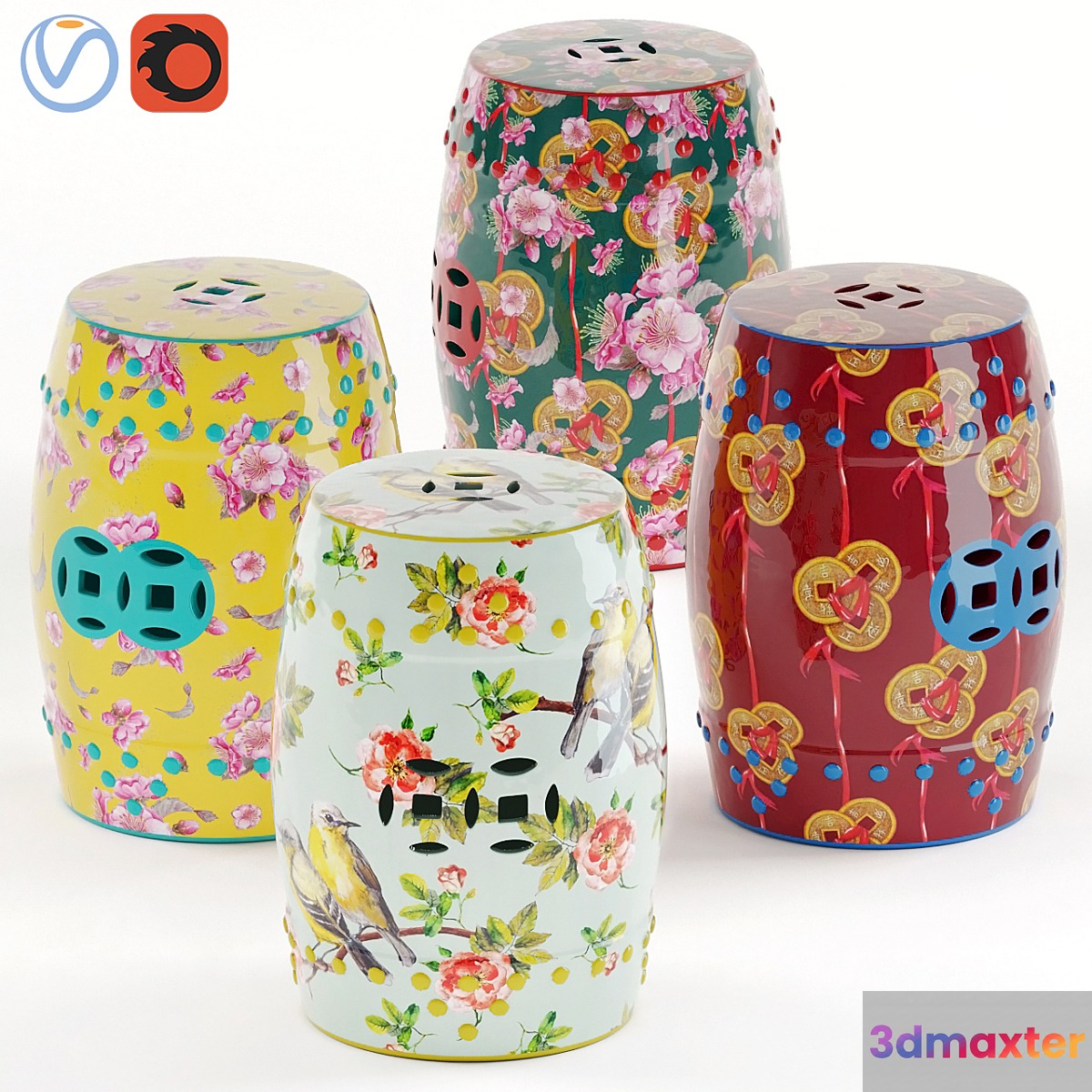 Chinese ceramic chairs - No.4