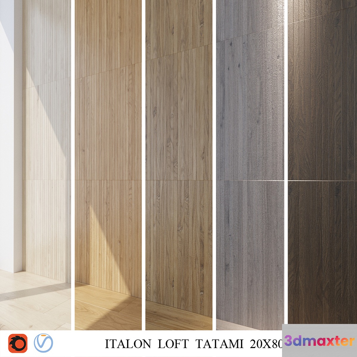 Italon loft tatami 3D Max