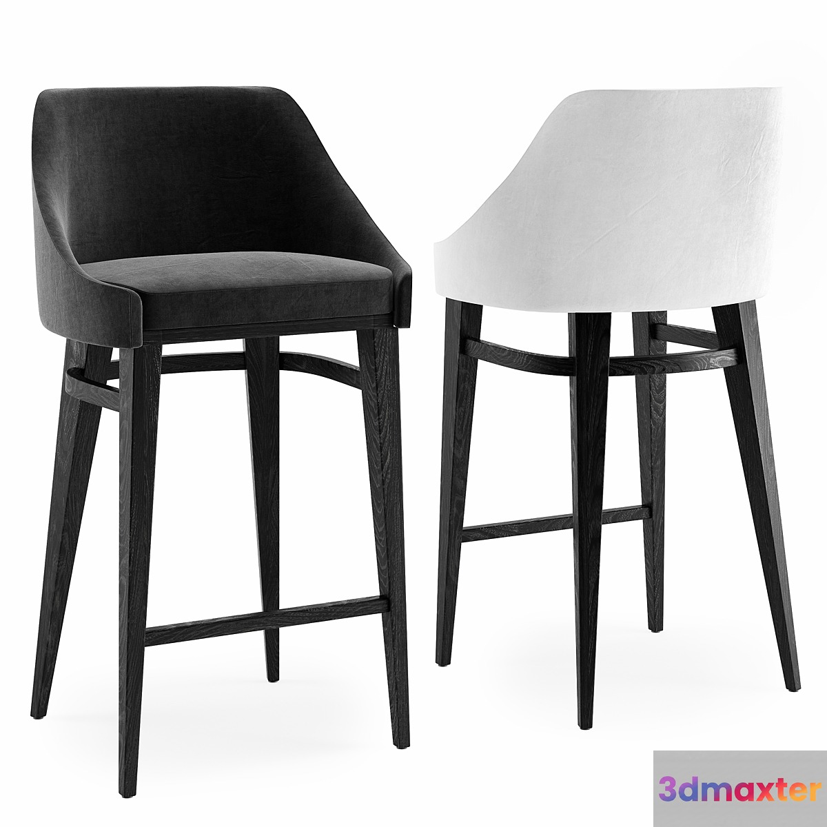 Empire Barstool 3D Max