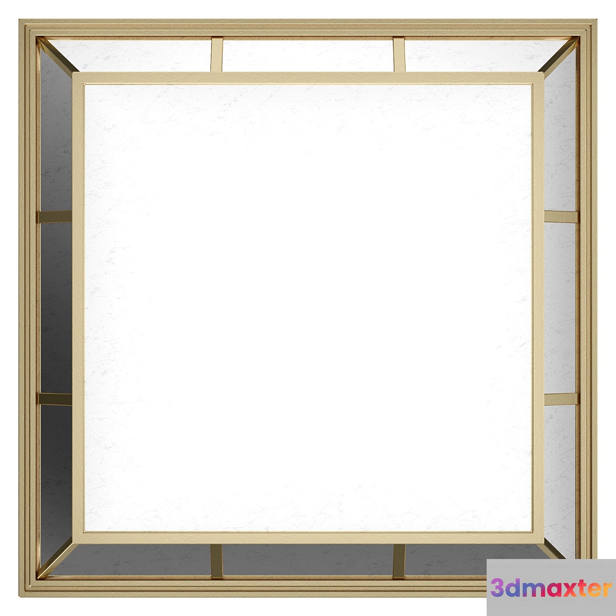 Mirror decorative square 89645 3D Max