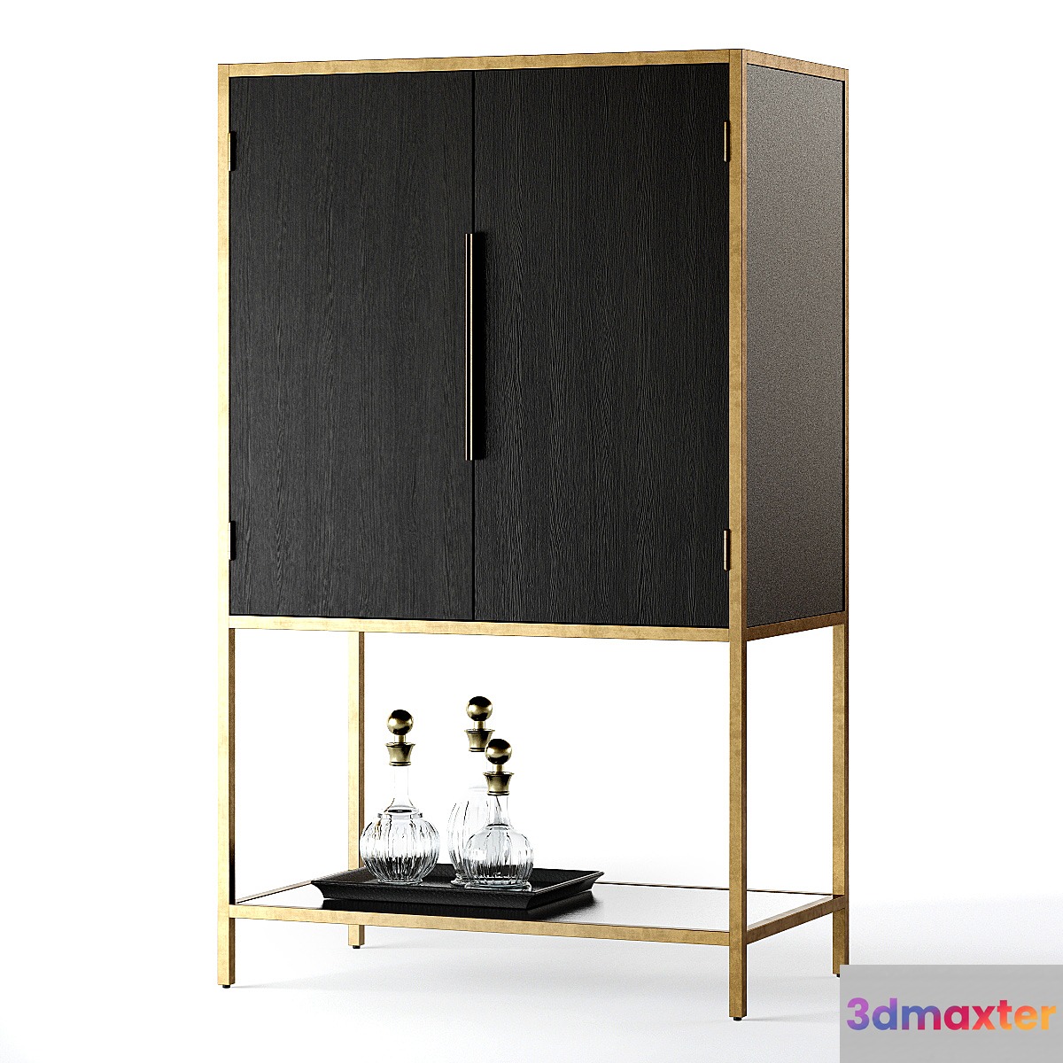 Crate and Barrel Oxford Bar Cabinet