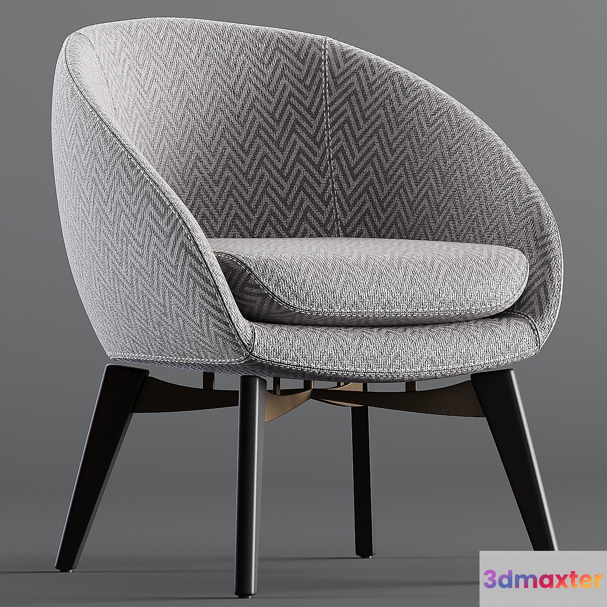 Minotti Russell Lounge 3D Max
