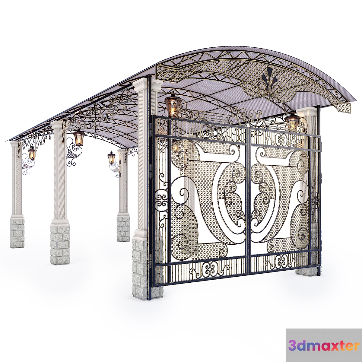Carport 3D Max