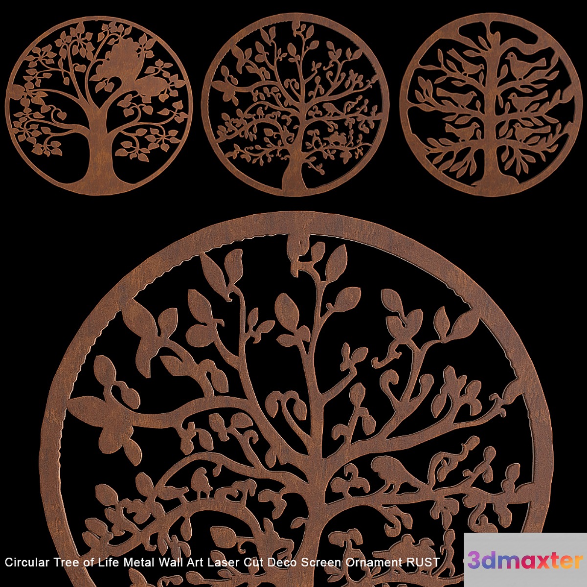 Circle Tree of Life 3D Max