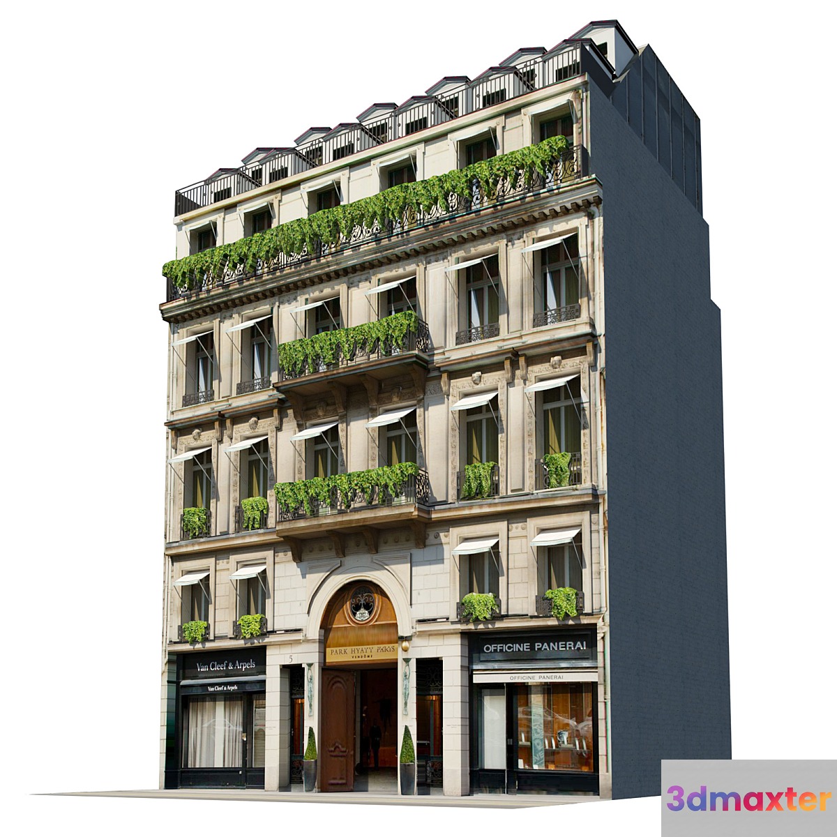 Facade for background Vol: 7 Classic Hotel