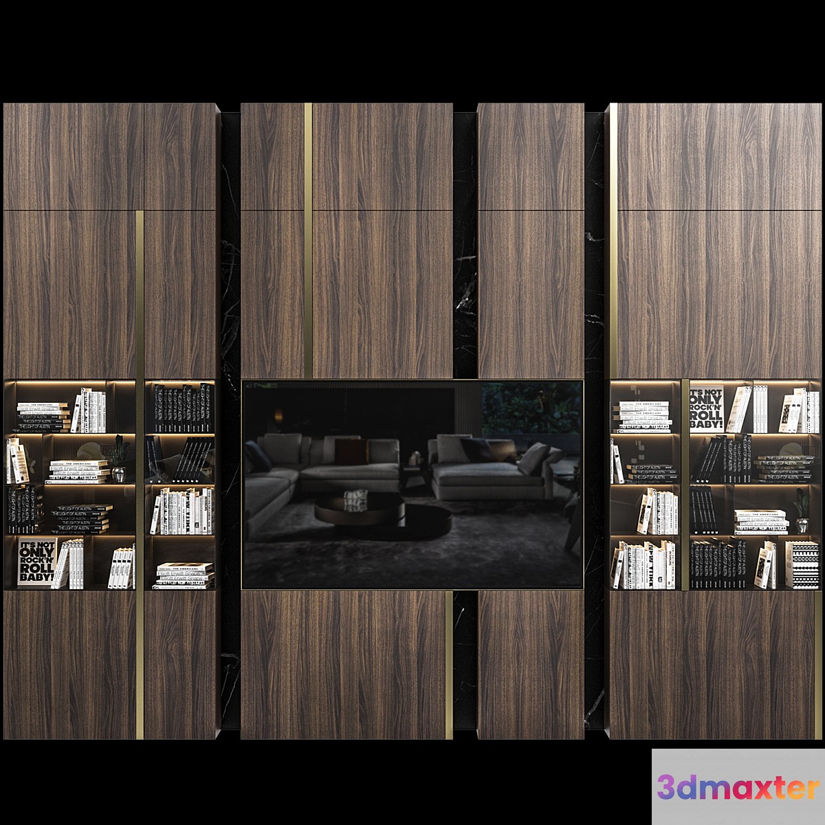 Tv wall set 08 - No.3